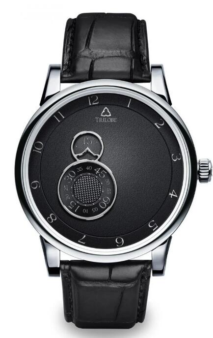 Trilobe Nuit Fantastique Grained Black NF05NG Replica Watch